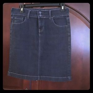 Denim skirt